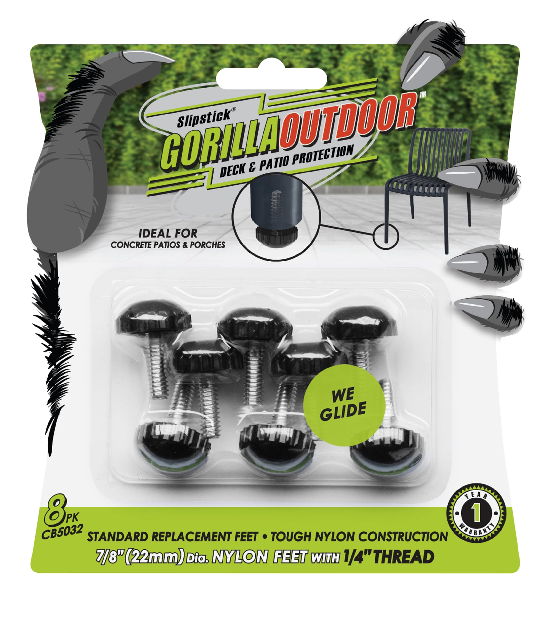 Amazon.com: Slipstick Gorilla Outdoor Adjustable Furniture